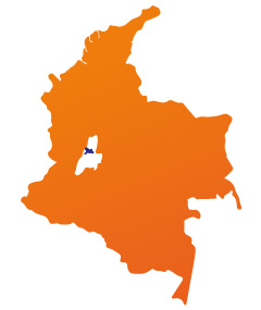 Imagen mapa de colombia, Tolima e Ibagué